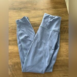 Blue lululemon align leggings